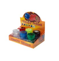 3 Parts Plastic Tobacco Grinder - HX001-3