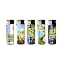 50 x 4Smoke Electronic Printed Lighters - ZY218DK