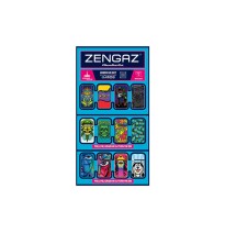 Zengaz Cube ZL-13 Wing Jet (UK-S3) - Jet Flame Lighters Bundle + 48 Lighters with Cube display stand