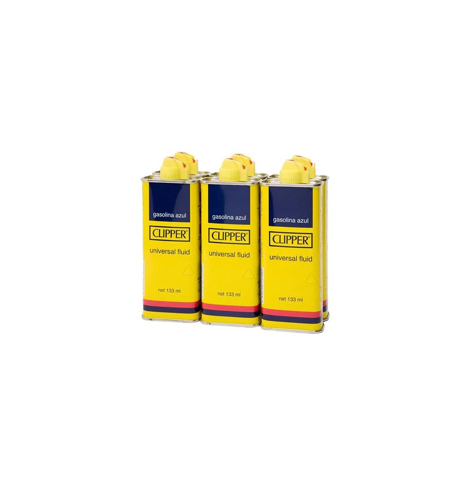 Clipper Tin Lighter Fluid 100ml - Pack of 6