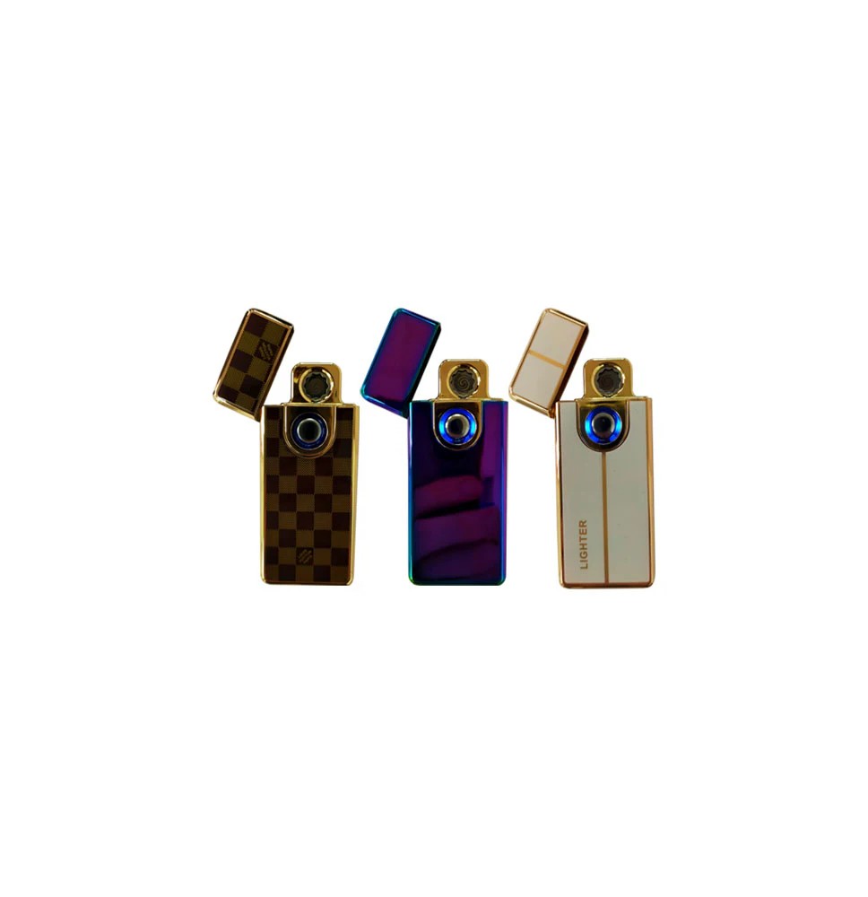Generic USB Rechargeable Electronic GS Lighter - 19497