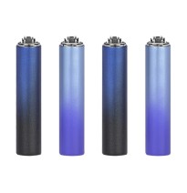 30 Clipper FCP22RH Classic Micro Blue Gradient Shiny Lighters
