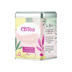 Buy CBTea 500mg Cold Pressed Full Spectrum CBD Berry Fruit Tea - 200g | Express Highs UK