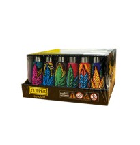 30 Clipper Reusable D30 FCP21RH Pop Covers Flint Mix Leafs Lighters - FCB5T005UKH