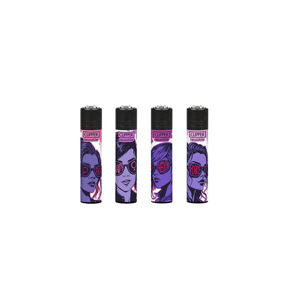 40 Clipper D40 CP11RH Classic Flint Womens Day Lighters - CL3C1574UKH