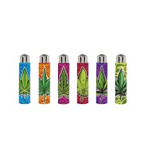 30 Clipper Reusable CP21R Pop Covers Flint Flow Green Lighters - FCB5T004UKH