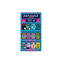 Zengaz Cube ZL-12 Royal Jet (EU-S6) - Jet Flame Lighters Bundle + 48 Lighters with Cube display stand