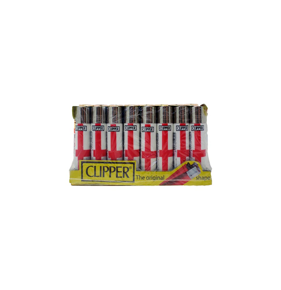 40 Clipper D48 CP11RH Classic Flint England Flag 2025 Lighters - CL5A020UKH