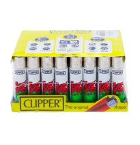 40 Clipper Refillable Classic Lighters Wales Flag - CL5C047UKH