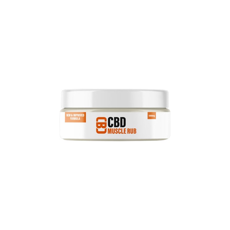 Buy CBD Asylum 5000mg CBD 100ml Muscle Rub Balm (BUY 1 GET 2 FREE) | Express Highs UK