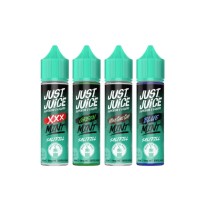 0mg Just Juice Mint 40ml Saltfills (40VG/60PG)