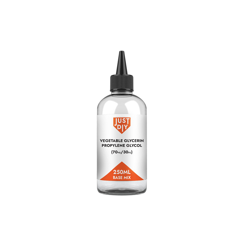 Buy Just DIY Highest Grade 250ml Base Mix DIY E-liquid Concentrate (70VG-30PG) | Express Highs UK