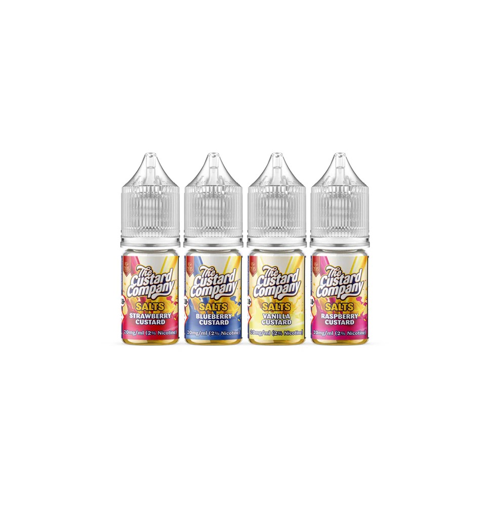 20mg The Custard Company Flavoured Nic Salt 10ml (50VG/50PG)