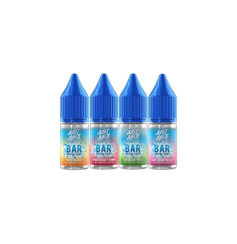 10mg Just Juice Bar Below Zero 10ml Nic Salt (40VG/60PG)
