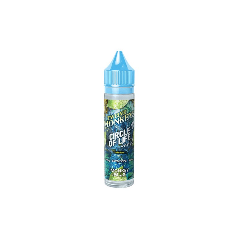 Buy Twelve Monkeys Ice Age 50ml Shortfill 0mg (70VG/30PG) | Express Highs UK