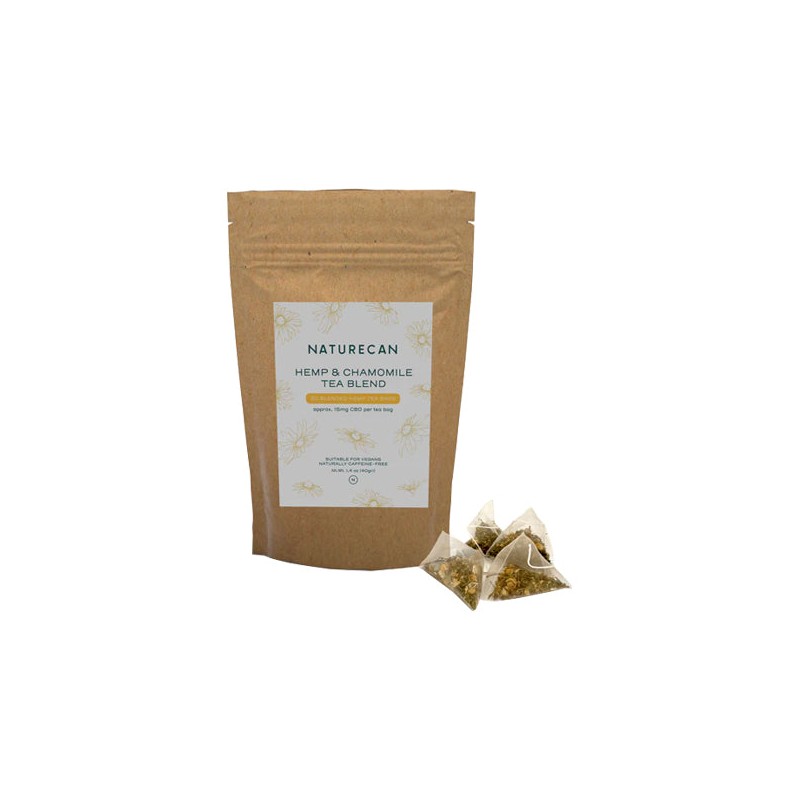 Buy Naturecan 300mg CBD Hemp Tea - 20 Bags | Express Highs UK