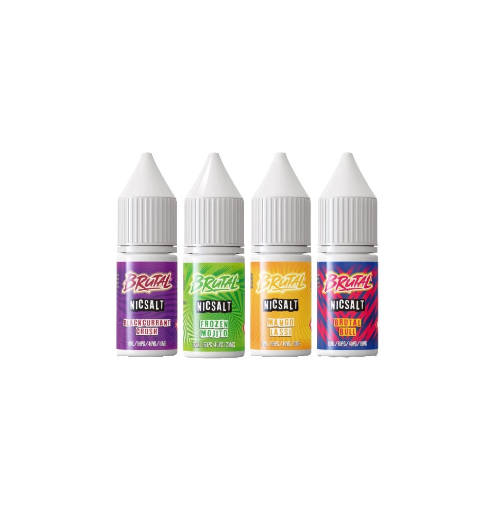 10mg Just Juice Brutal Drinks 10ml Nic Salt (40VG/60PG)