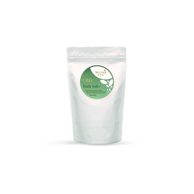 Buy MotherSage 60mg CBD Bath Salts - 300g | Express Highs UK