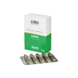 Buy CBD by British Cannabis 300mg CBD 100% Cannabis Oral Capsules - 30 Caps | Express Highs UK