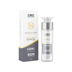 Buy CBD By British Cannabis Synergy 500mg CBG + CBD Rescue Cream - 50ml | Express Highs UK