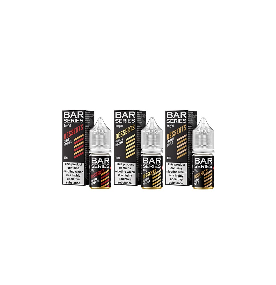5mg Bar Series Desserts 10ml Nic Salts (50VG/50PG)