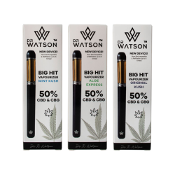 Buy Dr Watson Big Hit 500mg Full Spectrum CBD & CBG Vapourizer Pen | Express Highs UK