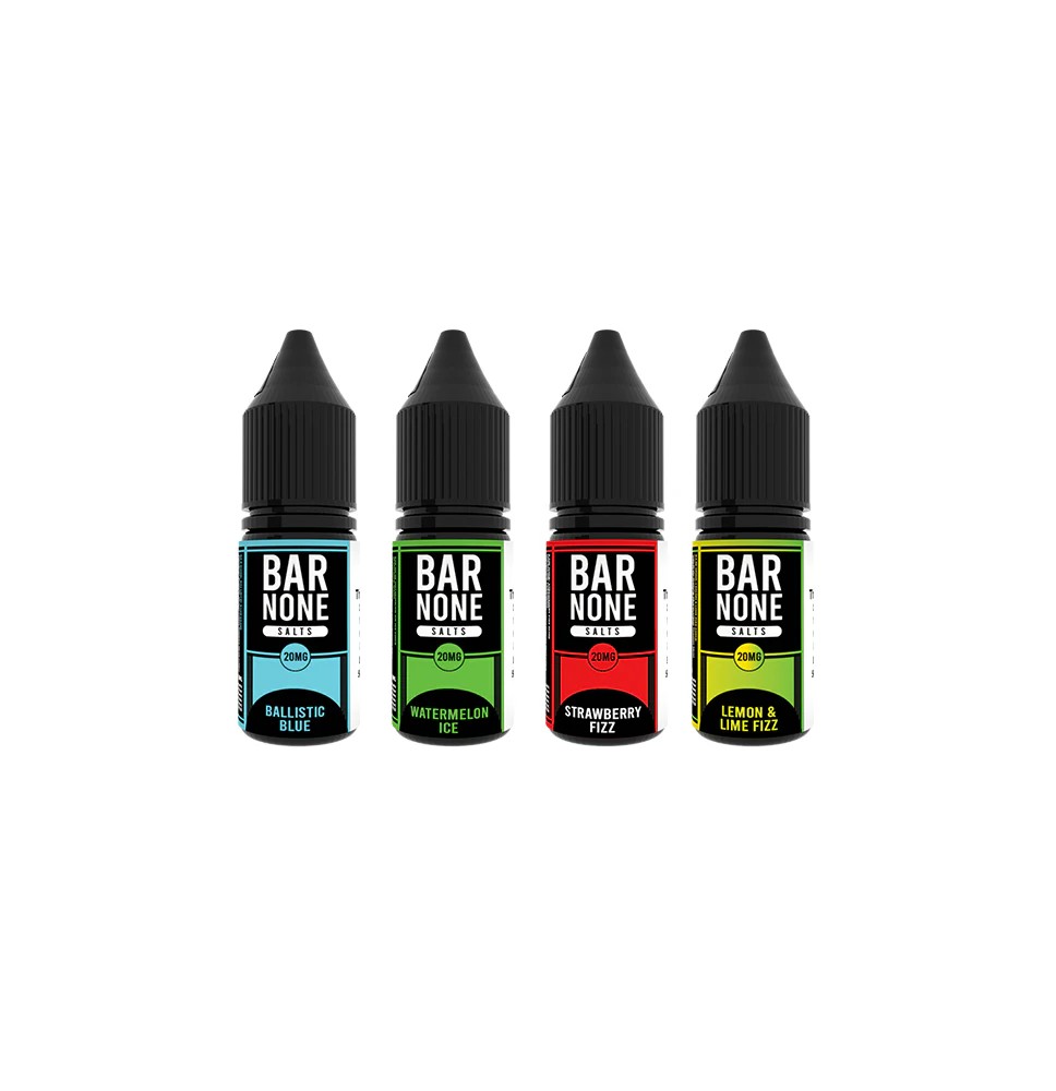 20mg BAR NONE Nic Salts 2x10ml (50VG/50PG)