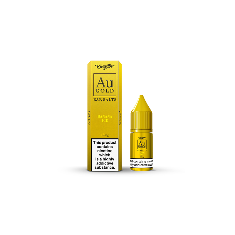 Buy 10mg AU Gold By Kingston Nic Salt 10ml (60VG/40PG) | Express Highs UK