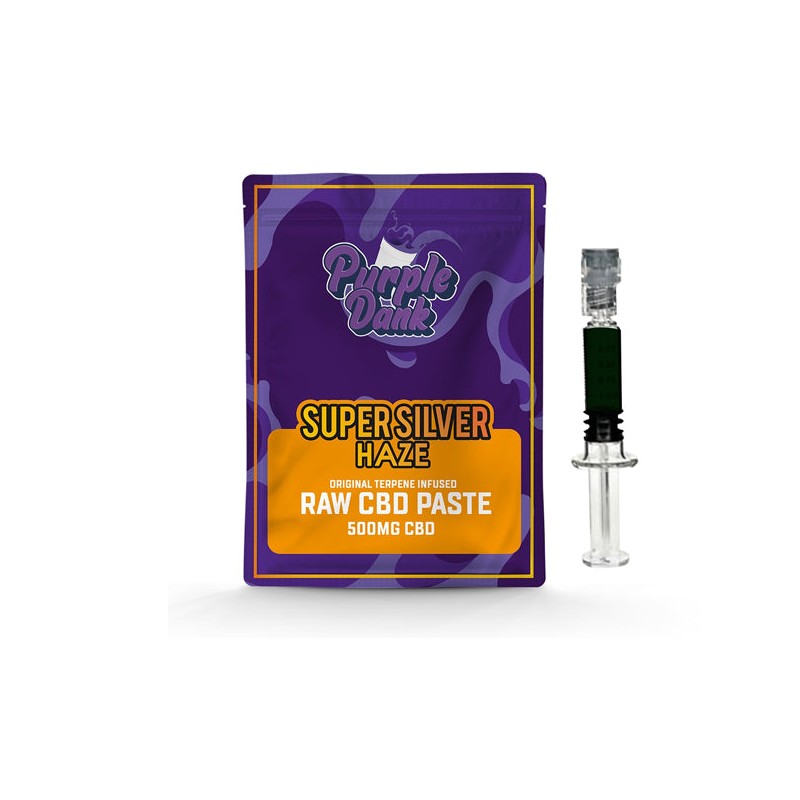 Buy Purple Dank 1000mg CBD Raw Paste with Natural Terpenes - Super Silver Haze (BUY 1 GET 1 FREE) | Express Highs UK