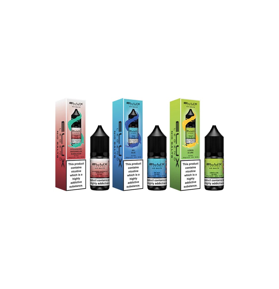 10mg Elux Legend 10ml Nic Salts (50VG/50PG)