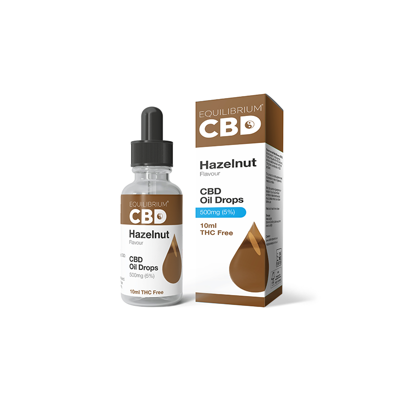 Buy 500mg Equilibrium CBD Oil 10ml - Hazelnut Flavour | Express Highs UK