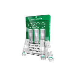 Buy 12mg Ezee E-cigarette Cartridges Menthol 1050 Puffs | Express Highs UK