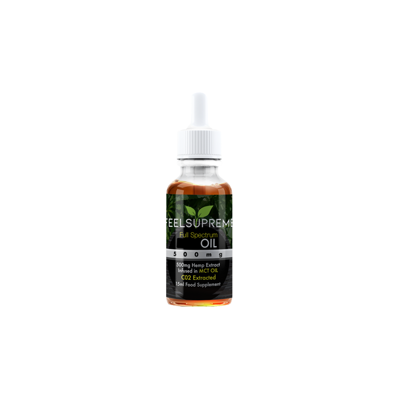 Buy Feel Supreme 500mg Full Spectrum CBD In MCT Oil - 15ml | Express Highs UK