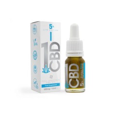 Buy 1CBD 5% Pure Hemp 500mg CBD Oil Lite Edition 10ml | Express Highs UK