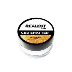 Buy Realest CBD 500mg Broad Spectrum CBD Shatter (BUY 1 GET 1 FREE) | Express Highs UK