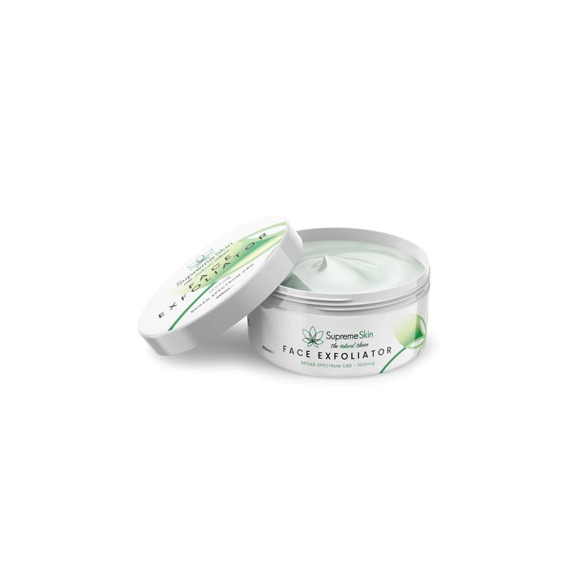 Buy Supreme CBD 1000mg CBD Face Exfoliator - 200ml | Express Highs UK