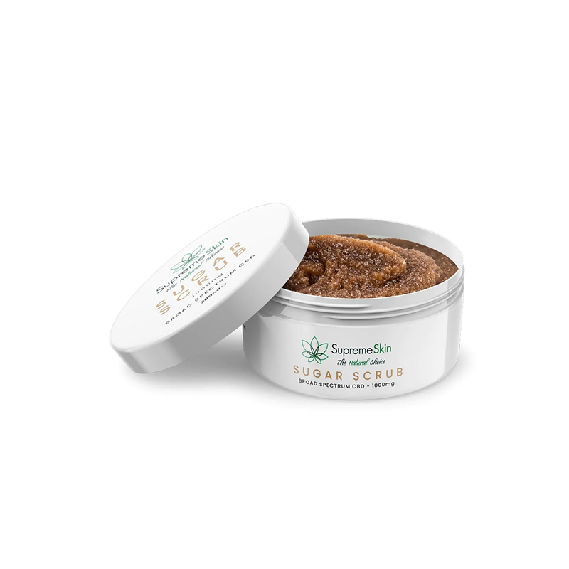 Buy Supreme CBD 1000mg Sugar Scrub - 200ml | Express Highs UK