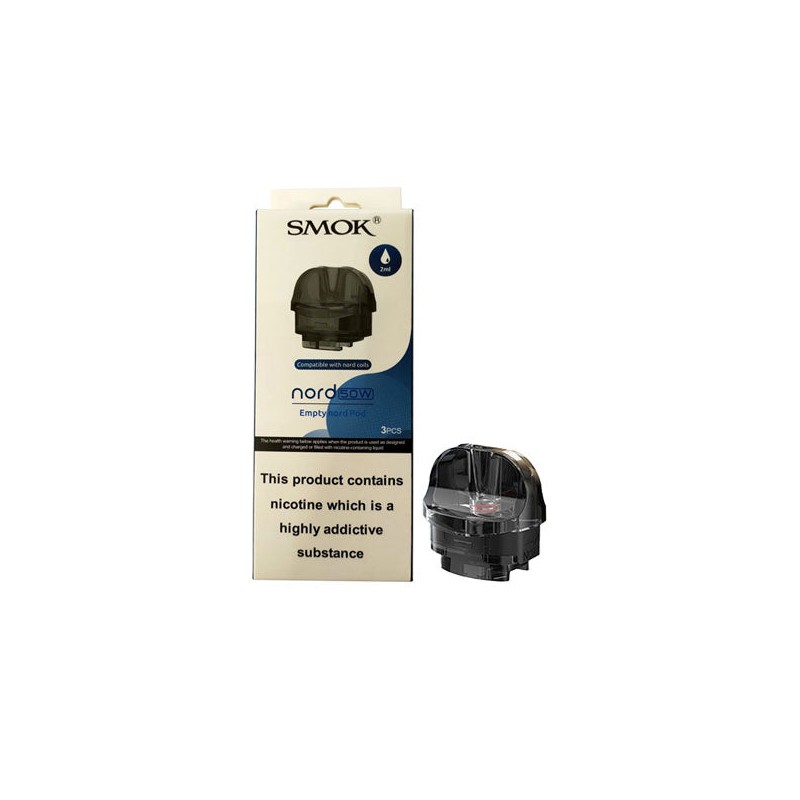 Buy Smok Nord 50W Nord Replacement Pods 2ml | Express Highs UK