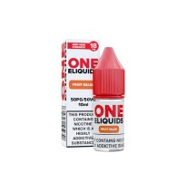 18mg One E-Liquids Flavoured Nicotine E-Liquid 10ml (50VG/50PG)