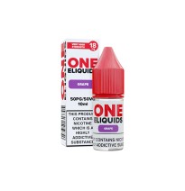 18mg One E-Liquids Flavoured Nicotine E-Liquid 10ml (50VG/50PG)