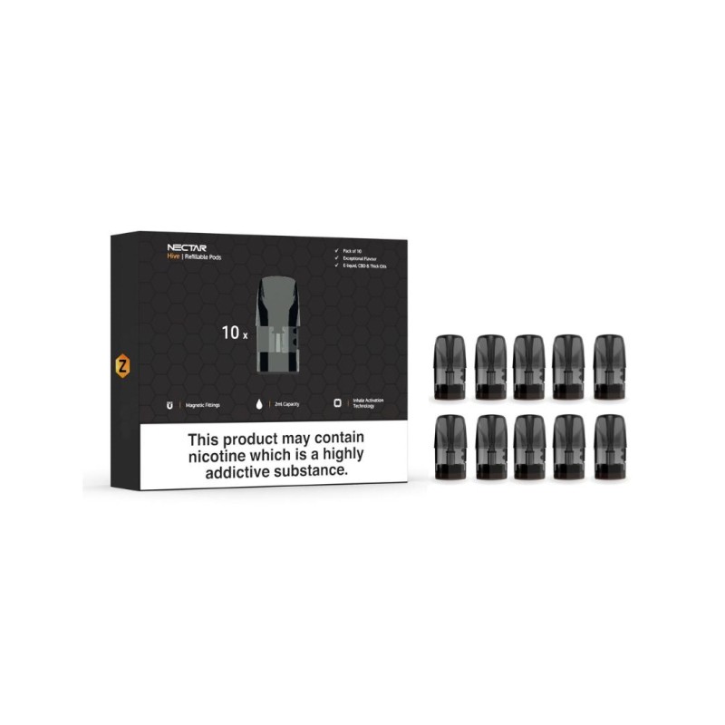 Buy Nectar Hive Refillable Pods 2ml - 10pcs | Express Highs UK