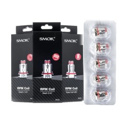 Buy Smok RPM Replacement Coils - 0.6Ω/0.4Ω/1.2Ω/1.0Ω/Mesh MTL Coil 0.3 Ohm/DC MTL 0.8ohm | Express Highs UK