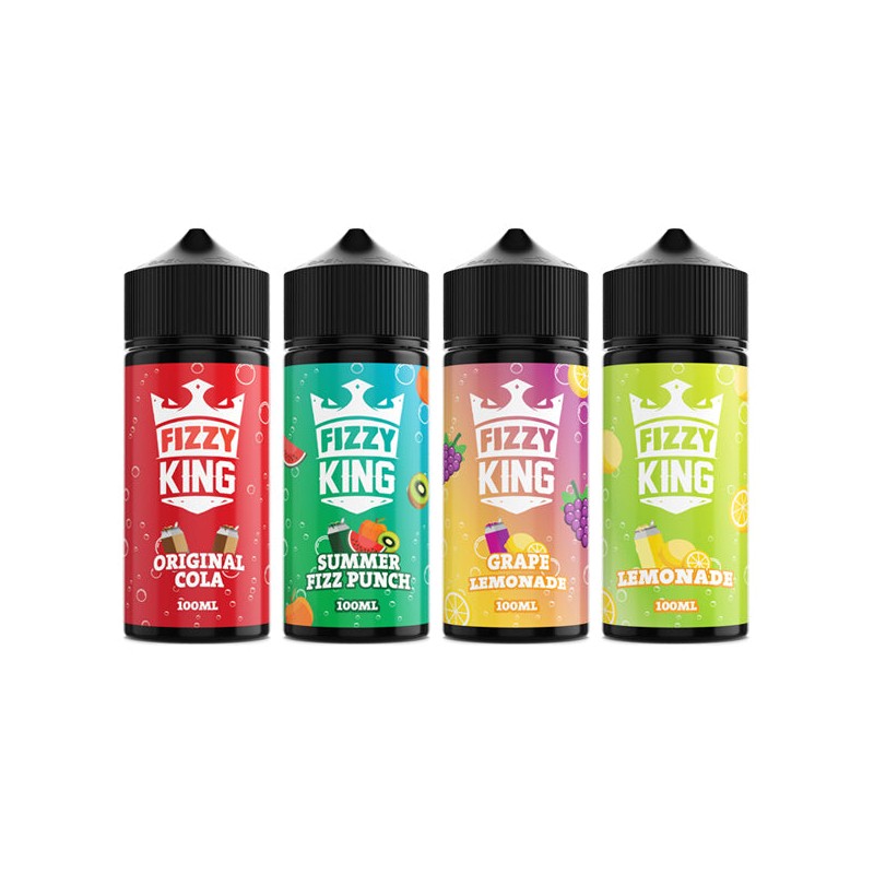 Buy Fizzy King 100ml Shortfill 0mg (70VG/30PG) | Express Highs UK