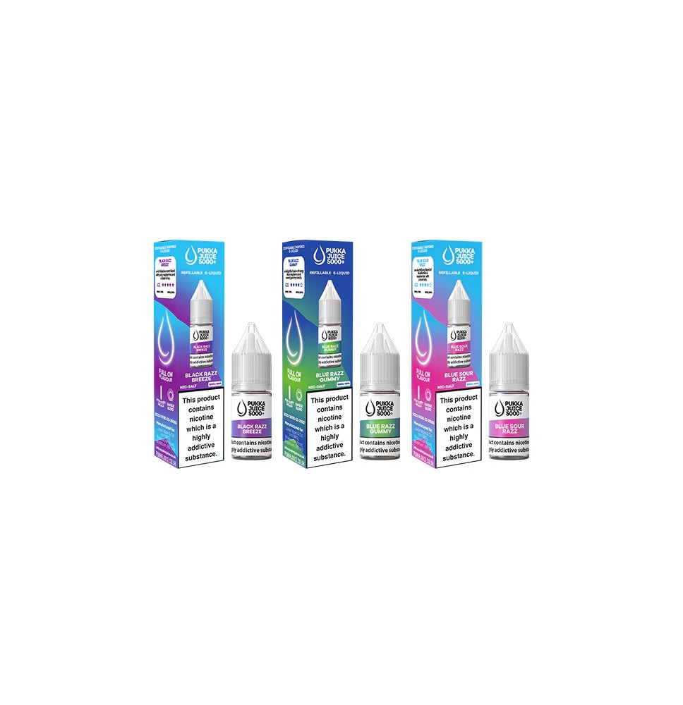 20mg Pukka Juice 5000+ 10ml Nic Salt (50VG/50PG)