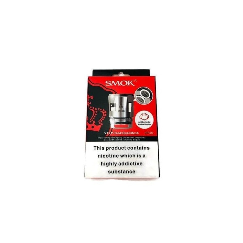 Buy Smok V12 Prince Dual Mesh Coil - 0.2 Ohm | Express Highs UK