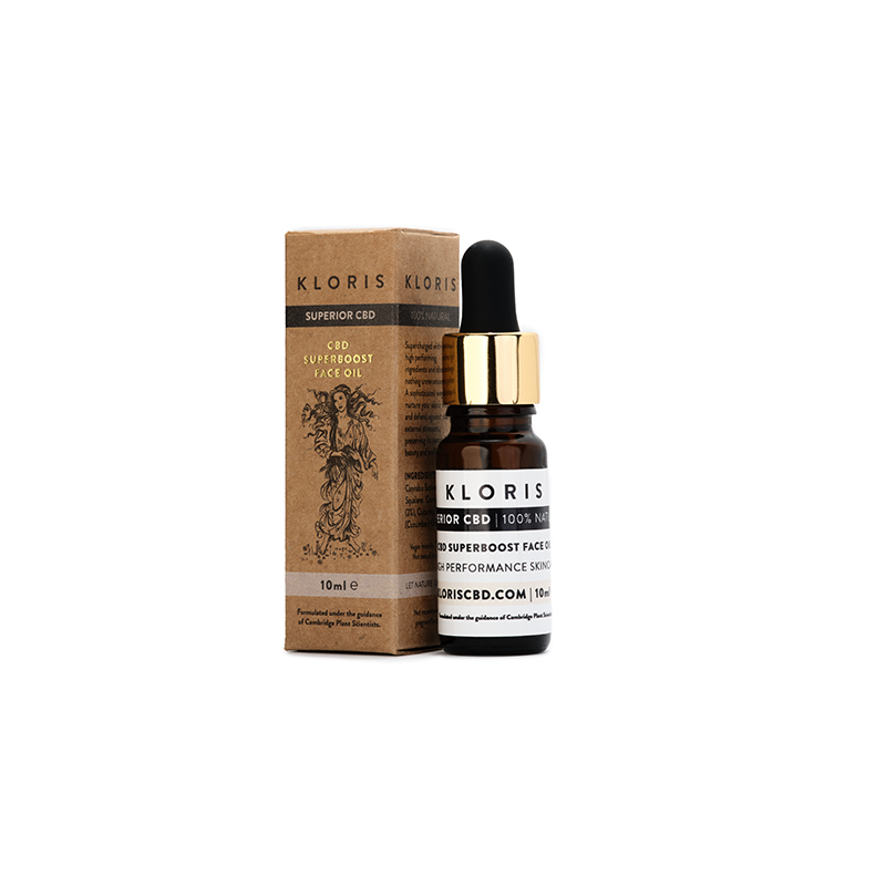 Buy Kloris 2% CBD Superboost Face Oil - 10ml | Express Highs UK