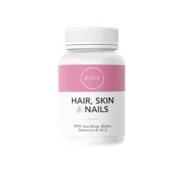 Buy Poko Hair Skin & Nails Supplement Capsules - 60 Caps | Express Highs UK