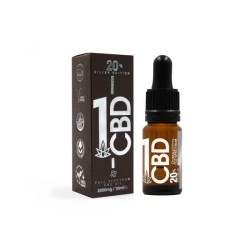 Buy 1CBD 20% Pure Hemp 2000mg CBD Oil Sliver Edition 10ml | Express Highs UK