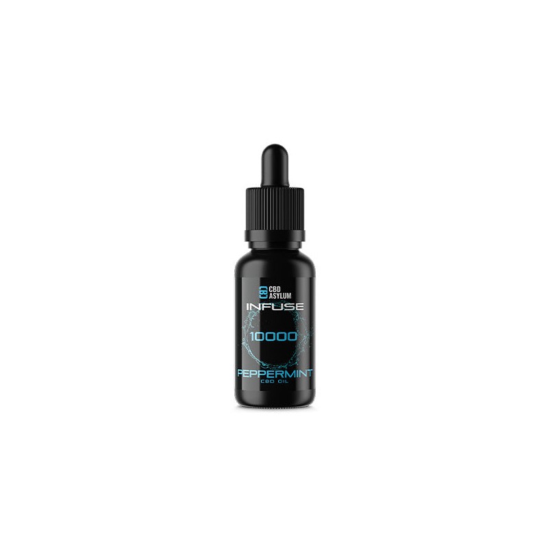 Buy CBD Asylum Infuse 10000mg CBD Peppermint Oil - 30ml (BUY 1 GET 2 FREE) | Express Highs UK