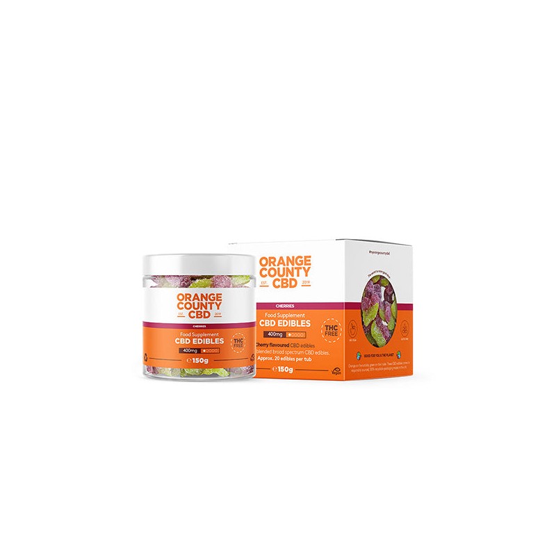 Buy Orange County CBD 400mg Gummies - Small Pack | Express Highs UK